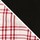 Lipstick Red and White Plaid
