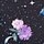 Black Far Out Floral