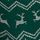 Black Ivy Green Reindeer Fairisle Smooth