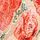 Tomato Red Embroidered Illuminating Blooms