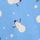 Blue Snowman