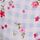 Blue Gingham Floral Print