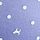 Dusty Iris Blue Polka Dot Dog Print