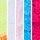 Yellow/White/Blue/Pink