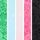 Green/Blue/Pink/Black