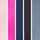 Grey/Black/Blue/Pink