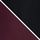 Black/Burgundy Red