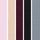 Grey/Black/Purple/Pink/Nude