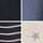 Navy Blue/Cream/Stripe