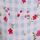 Blue Gingham Floral Print