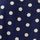 Navy Polka Dot