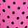 Sizzling Strawberry Pink Polka Dots