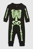 Gap Organic Cotton Glow-In-The-Dark Skeleton Baby Sleepsuit