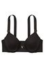 Black Love Cloud Front Fastening Lightly Lined Full Coverage Bra