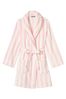 Pretty Blossom Pink Logo Cosy Short Dressing Gown