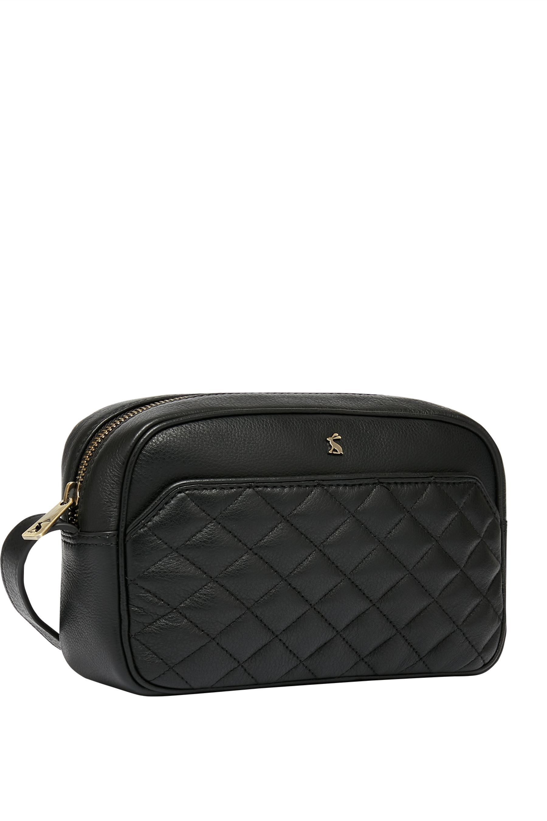 Buy Joules Black Marslow Leather Camera Bag from the Joules online shop