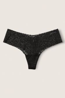 Victoria's Secret PINK No Show Thong Lace Knickers