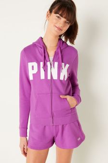Victoria's Secret PINK Zip Up Lounge Hoodie