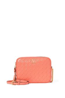 Victoria's Secret The Victoria Top Zip Crossbody Bag