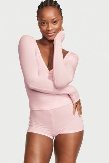 Victoria's Secret Ribbed Modal Short Pyjamas