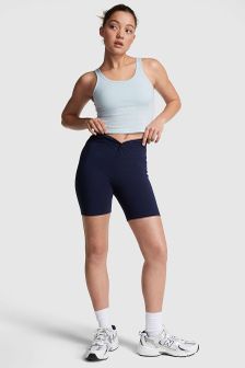 Victoria's Secret PINK Cotton Twist Front Bike Short
