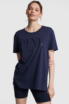 Victoria's Secret PINK Short Sleeve Slub T-Shirt