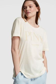 Victoria's Secret PINK Short Sleeve Slub T-Shirt