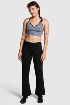 Victoria's Secret PINK Cotton Foldover Flare Legging