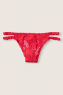 Victoria's Secret PINK Strappy Lace Thong Knickers