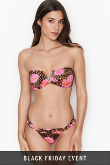 Victoria's Secret Venice V-hardware Bandeau Bikini Top
