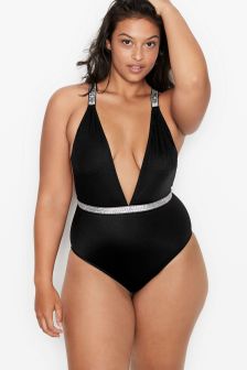 Victoria's Secret Shine Strap Montanita Plunge One-Piece