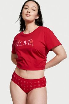 Victoria's Secret Seamless Heart Hipster Knickers