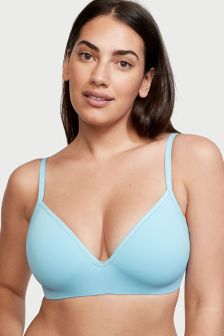 Victoria's Secret Smooth Logo Strap Lightly Lined Non Wired T-Shirt Bra