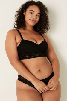 Victoria's Secret PINK Lace Wired Push Up Bralette