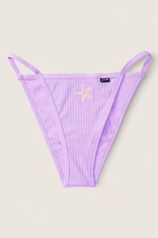 Victoria's Secret PINK Cotton High Leg String Bikini Knickers