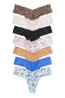Victoria's Secret Multipack Lace Thong Panty