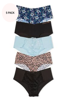 Victoria's Secret No Show Cheeky Knickers 5 Pack