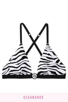 Victoria's Secret Wild Wanderer Elongated Triangle Swim Top
