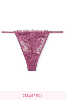 Victoria's Secret Lace Adjustable Thong Knickers