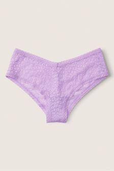 Victoria's Secret PINK Lace Logo Cheeky Knickers