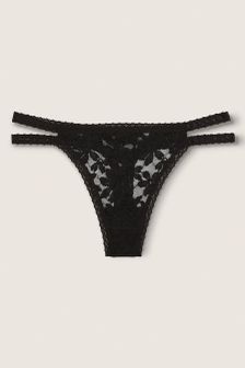 Victoria's Secret PINK Strappy Lace Thong Knickers