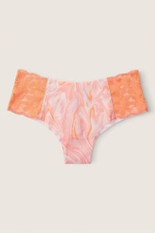 Victoria's Secret PINK No Show Lace Trim Cheeky Knickers