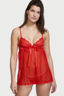Victoria's Secret Lace Unlined Non Wired Babydoll