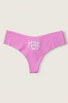 Victoria's Secret PINK No Show Cotton Thong Knickers