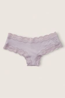 Victoria's Secret PINK Lace Trim Cheeky Knickers