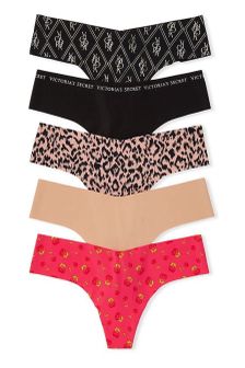 Victoria's Secret No Show Multipack Thong Knickers