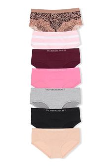 Victoria's Secret Seamless Hipster Multipack Knickers