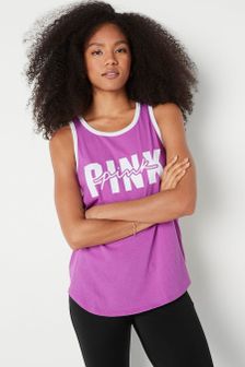 Victoria's Secret PINK Knit Racerback Everyday Tank Top