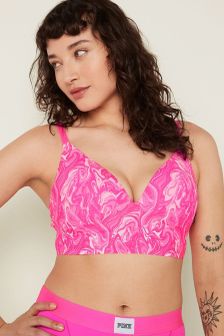Victoria's Secret PINK Smooth Non Wired Push Up Bralette