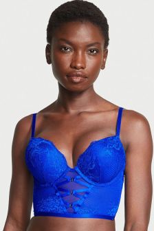 Victoria's Secret Strappy Fishnet Lace Bra